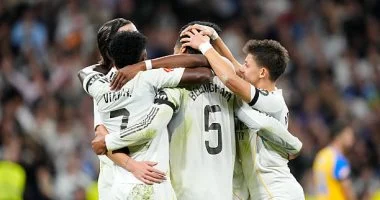 مبابي وفينيسيوس يقودان هجوم ريال مدريد أمام أولمبياكوس في دوري أبطال أوروبا