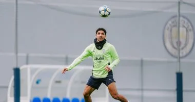 عمر مرموش يزين قائمة مانشستر سيتي لدوري أبطال أوروبا ضد باير ليفركوزن