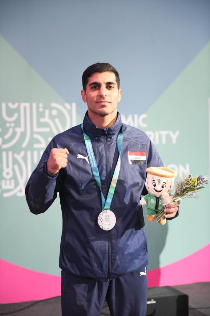 العراق يحقق الميدالية السادسة في دورة ألعاب التضامن الإسلامي عبر إياد البدر
