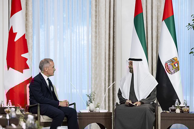 الإمارات تعتمد وثيقة عمل لاستثمار 50 مليار دولار في كندا لتعزيز التعاون الاقتصادي والاستثماري