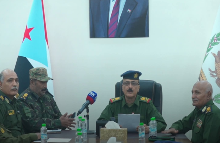 ضباط بداخلية عدن يعلنون دعمهم للمجلس الانتقالي الجنوبي