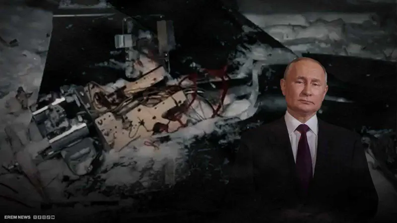 موسكو تعرض فيديو لمسيرة أوكرانية مزعومة حاولت استهداف مقر بوتين