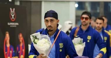 برشلونة يصل إلى السعودية استعدادا لمواجهة السوبر الإسباني