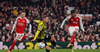 أرسنال يختتم مجموعات دوري أبطال أوروبا بفوز مثير 3-2 على كايرات