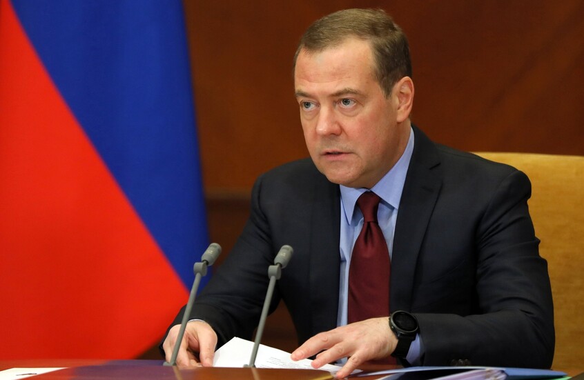 مدفيديف يشكك في تفسير غوتيريش لحقوق القرم ودونباس