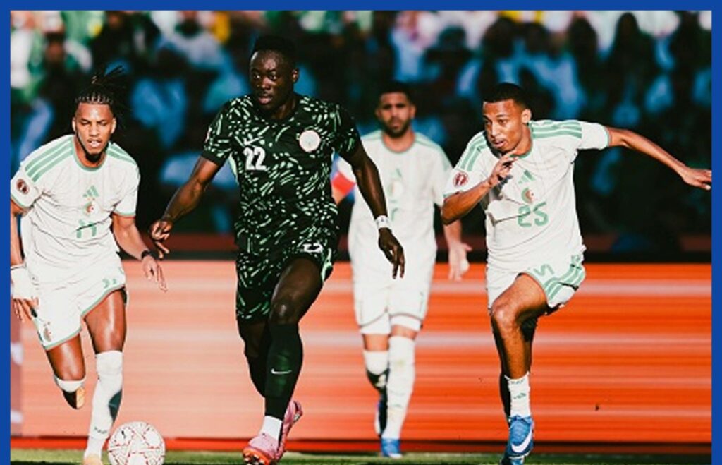 نيجيريا تهزم الجزائر وتضرب موعدًا مع المغرب في نصف نهائي أمم إفريقيا