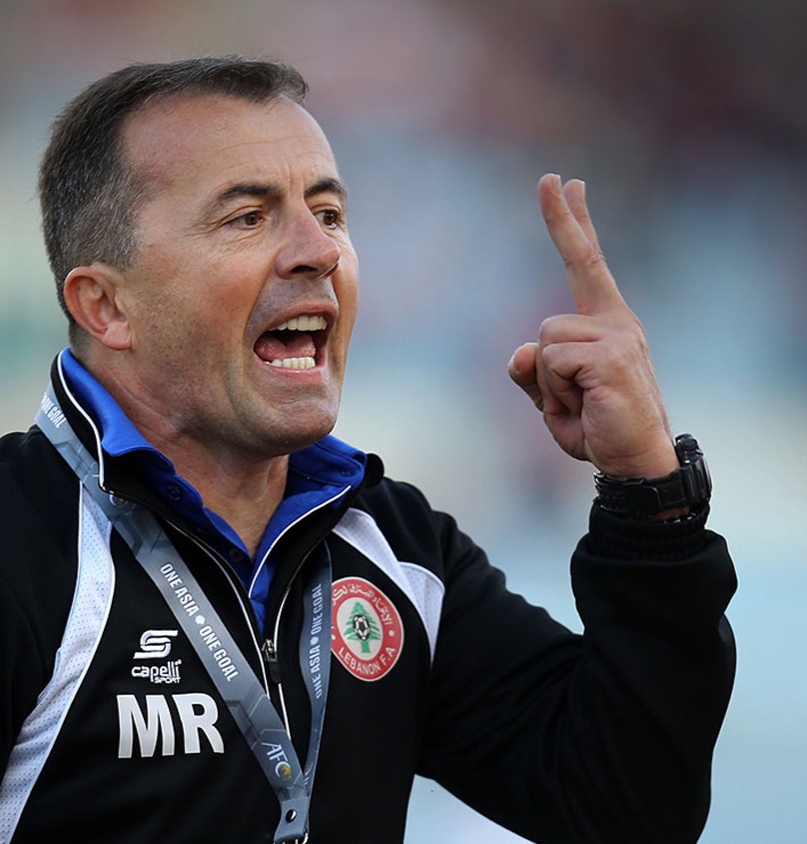 إقالة رادولوفيتش من تدريب منتخب لبنان قبل مواجهة اليمن الحاسمة