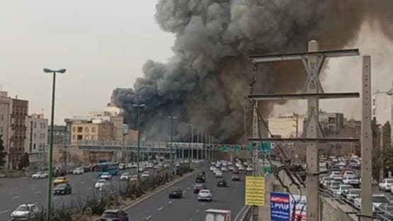حريق محدود قرب طهران يثير القلق