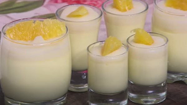 طريقة عمل موس البرتقال مع جاناش الشوكولاتة البيضاء