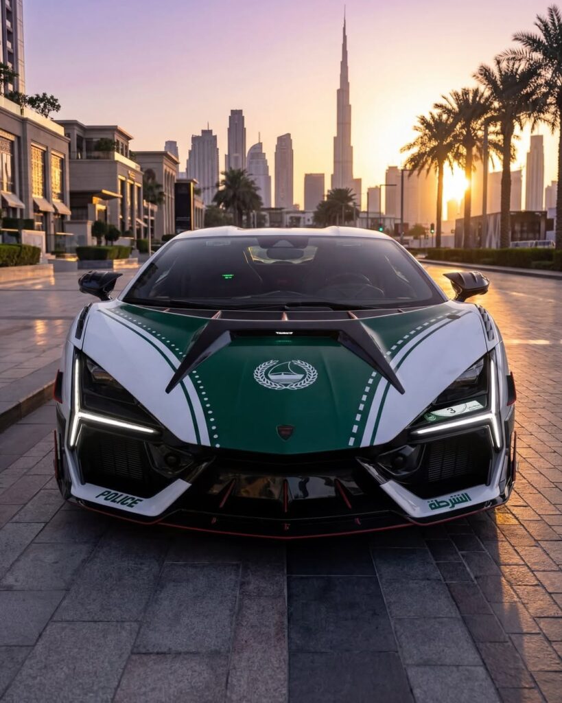 ريفويلتو مانصوري بقوة 1070 حصان تنضم لشرطة دبي