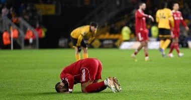 ليفربول يخسر أمام وولفرهامبتون 2-1 في الدوري الإنجليزي