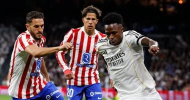 ريال مدريد يفوز بديربي مدريد 3-2 ويواصل ملاحقة برشلونة على صدارة الدوري الإسباني