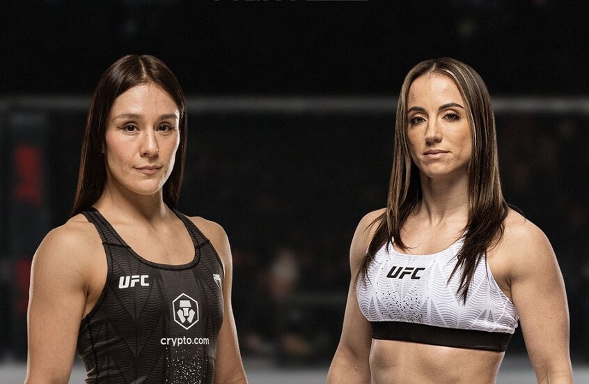 المقاتلة الأمريكية مايسي باربر تتعرض لضربة قاضية عنيفة في الفنون القتالية المختلطة