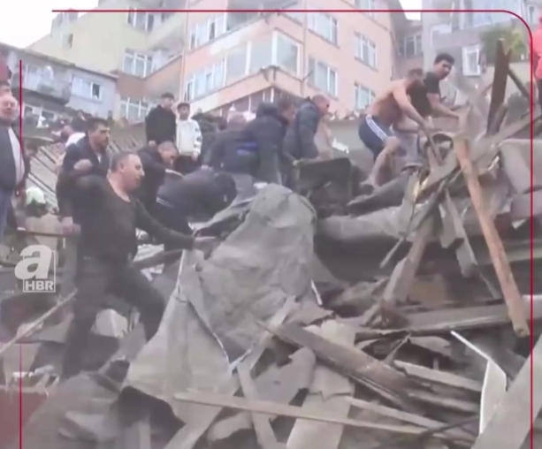 تركيا: انهيار مبنيين عقب انفجار خط غاز طبيعي