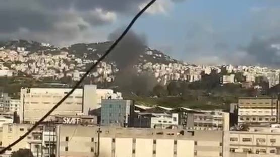 غارة إسرائيلية تستهدف المنصورية شمال بيروت لأول مرة