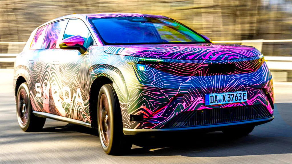 سكودا تكشف أول ملامح سيارتها الكهربائية Peaq