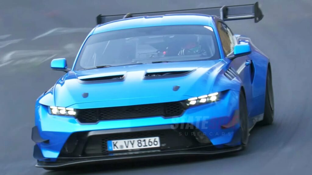 موستنج GTD الجديدة تهدد بورش وكورفيت على نوربورغرينغ