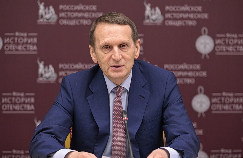 ناريشكين: روسيا سعت مراراً لتحقيق السلام في أوكرانيا