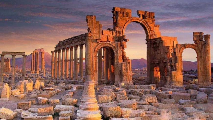 روسيا وسوريا: تستأنفان التعاون لترميم قوس النصر في تدمر