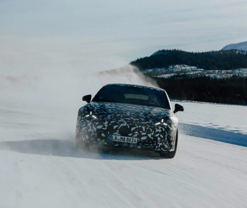 مرسيدس AMG GT الكهربائية بقوة 1341 حصان ونظام دريفت ذكي