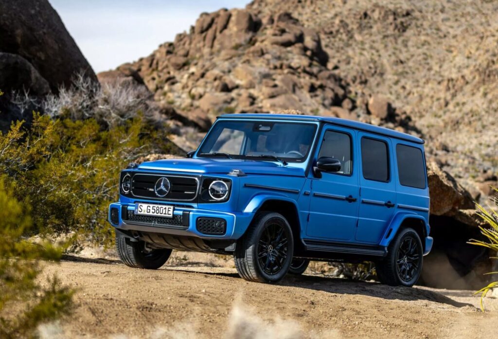 مرسيدس G-Class الكهربائية تواجه خطر انفصال العجلات