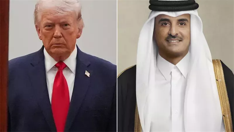 أمير قطر وترامب يبحثان تثبيت التهدئة مع إيران وخفض التصعيد بالمنطقة