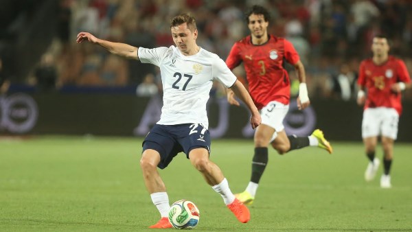 منتخب مصر يفوز على روسيا وديا ويتوج بكأس العاصمة الجديدة استعدادا للمونديال