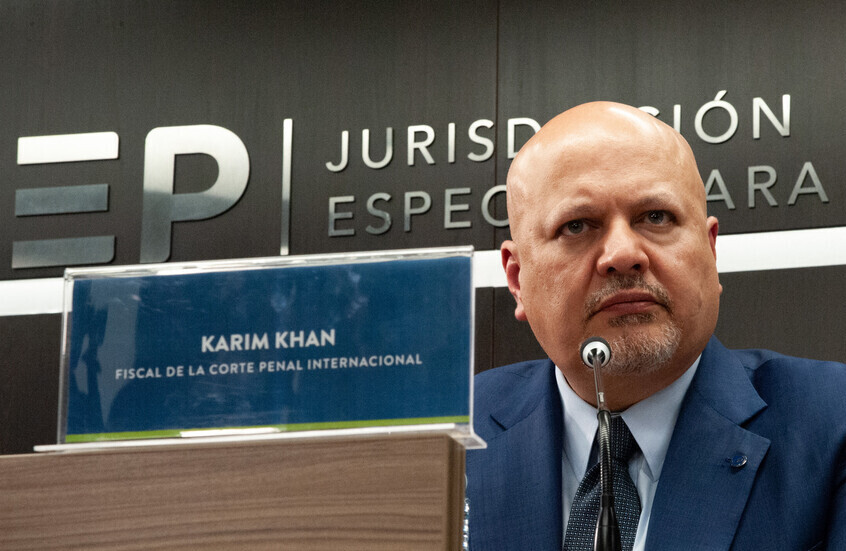 كريم خان: الجنائية الدولية تطالب بحسم سريع لمستقبله