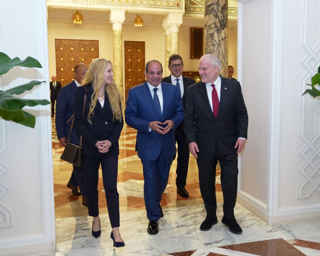 السيسي: يستقبل وفد رؤساء المنظمات اليهودية الأمريكية.. ويؤكد حل الدولتين السبيل الوحيد للسلام