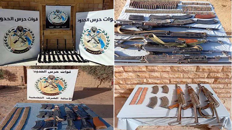 مصر.. حرس الحدود: يضبط مضبوطات بقيمة 40 مليار جنيه خلال حملات أمنية مكثفة