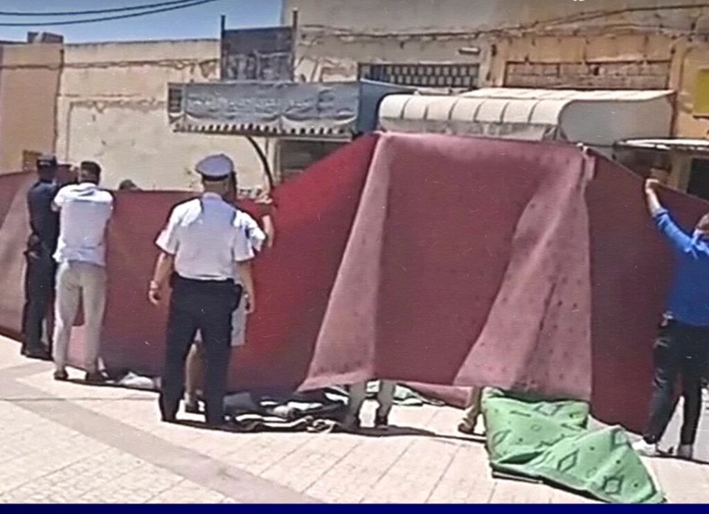 الشرطة المغربية : العثور على جثة مجهولة داخل صندوق بالقرب من المسجد الأعظم بمدينة ابن أحمد