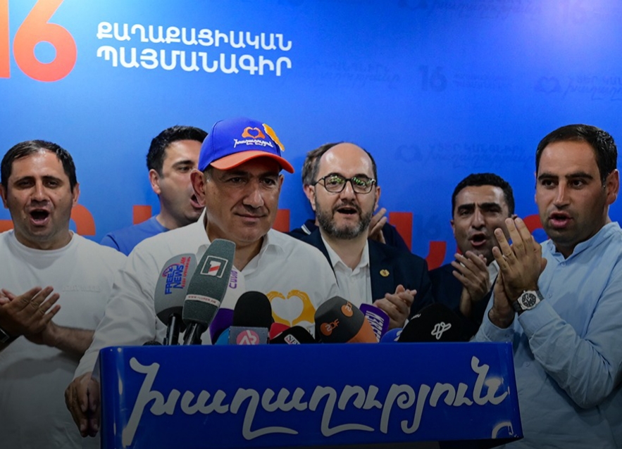 النتائج الأولية: فوز حزب “العقد المدني” الحاكم في أرمينيا بقيادة نيكول باشينيان