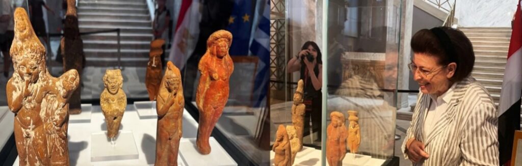 مصر: السفارة المصرية بأثينا .. تستعيد 6 تماثيل أثرية من اليونان