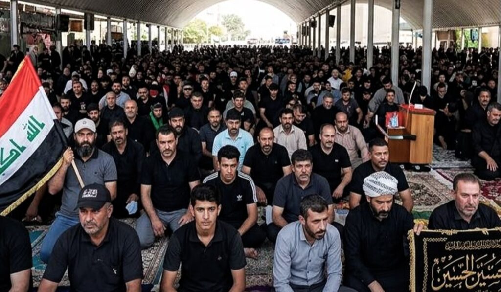 الصدر يقود وقفة سلمية دعماً لمكافحة الفساد ويشدد: لا يجمعنا مع الفاسدين حتى حب الحسين
