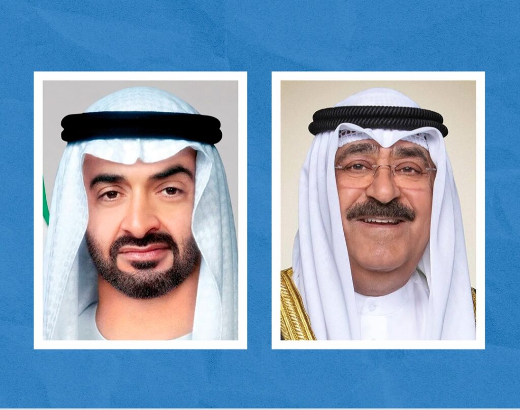أمير الكويت مشعل الصباح: يتقدم مستقبلي رئيس دولة الإمارات في زيارة أخوية إلى الكويت