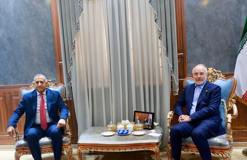 بغداد لقاليباف: الدستور يمنع تهديد دول الجوار
