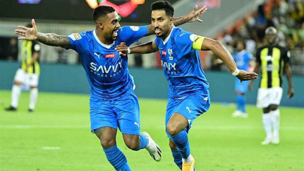 البرازيلي مالكوم يقترب من الدرعية قبل مواجهة النصر السعودي في كأس الملك