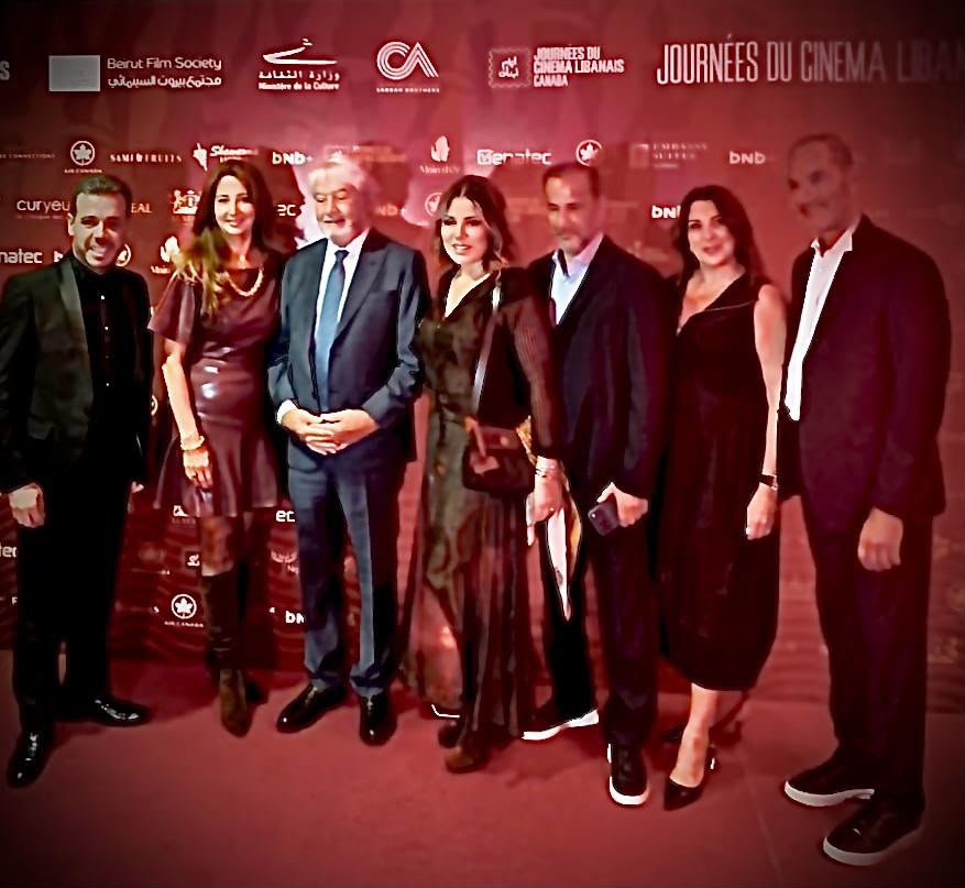 باسل حجّار وزوجته سنا في «أيام السينما اللبنانية» بكندا.. حضور لبناني لافت